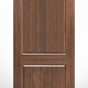 Two Panel Half With Planks 8′